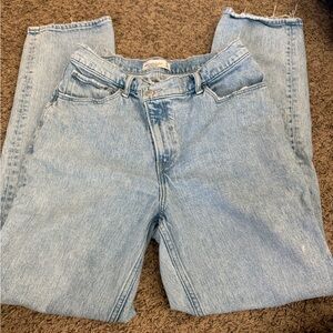 Abercrombie & Fitch Light Blue Straight Leg Jeans